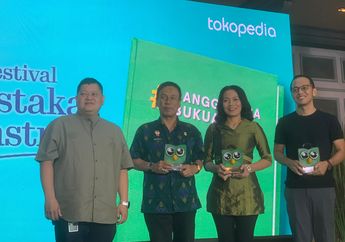 Perkuat Perlindungan HKI Penulis dan Berantas Buku Bajakan, Tokopedia Luncurkan Festival Pustaka Sastra