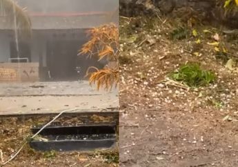 Viral, Musim Kemarau Berujung Hujan Es dan Cuaca Ekstrem di Sragen, Ratusan Rumah Mengalami Kerusakan