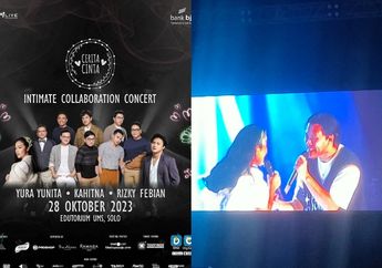 Yura Yunita Mendadak Duet dengan Rizky Febian, Bawakan Cinta dan Rahasia di Intimate Collaboration Concert Edutorium UMS Solo