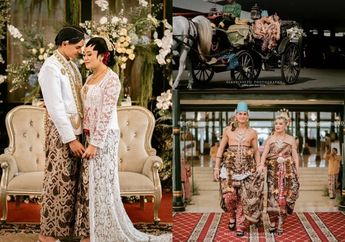 Bikin Pangling, Anak Christian Gonzalez Menikah dengan Adat Jawa, Diarak Pakai Kereta Kencana