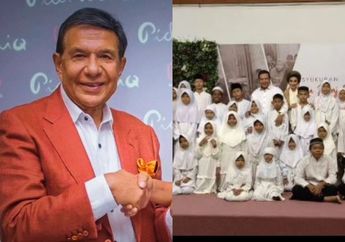 Raam Punjabi Rayakan Ulang Tahun Ke-80 Bersama Anak Yatim dan Kaum Duafa, Didoakan Semakin Sukses