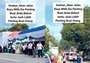 Demi Sesi Foto Balon, Pernikahan Ini Sampai Blokade Jalan Raya dan Bikin Macet, Netizen: Tiati Banyak yang Gak Ridho