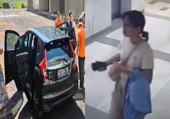 Terungkap Gelagat Terakhir Mahasiswi Unair dari CCTV Sebelum Tewas dalam Mobil, Mondar-mandir di Depan Lift Bak Orang Linglung