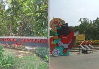 Jelang Pelaksanaan Piala Dunia U-17 2023, Pintu Masuk Utama Stadion Manahan Solo Asyik Digunakan Warga untuk Berfoto