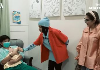 Didekati Ibunda Atta Halilintar, Anak ke-2 Aurel Hermansyah Nangis Kejer, Ashanty Sampai Ikut Menyingkir