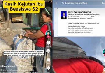 Viral, Seorang Anak Pemulung Dapat Beasiswa S2, Sang Ibu Menangis Tak Percaya