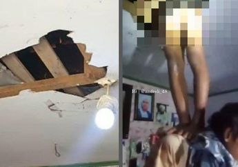 Viral, Momen Seorang Maling Terjepit di Plafon Teriak Minta Tolong, Korban Justru Merasa Kasihan