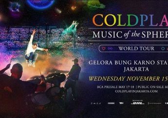 Rundown Konser Coldplay di Gelora Bung Karno, Jakarta, Intip yuk!