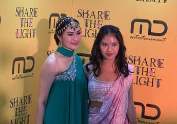 Iis Dahlia Ajak Putri Sulungnya ke Diwali Party, Salshadilla Juwita Ngaku Pinjam Baju India dari Sang Ibunda