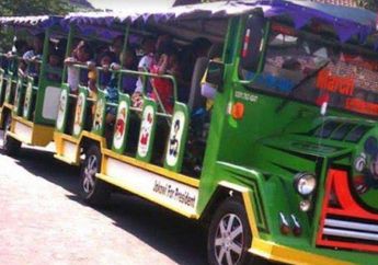 Innalillahi, Tak Kuat Menanjak, Kereta Kelinci di Prambanan Terbalik, 8 Orang Luka-luka