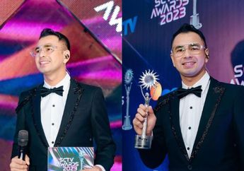 Raffi Ahmad Beri Pesan Ini untuk Orang-orang Terdekatnya Usai Raih Penghargaan Presenter Paling Ngetop di Ajang SCTV Awards 2023
