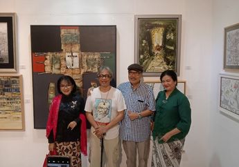 Peringatan 100 Hari Sang Maestro, Pameran bersama 100-an Seniman Nguntapke Djoko Pekik