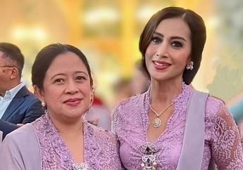 Diah Permatasari Pamer Foto Kondangan Bareng Puan Maharani, Pakai Kebaya Seragam Serba Ungu!