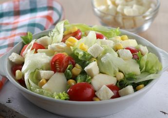 Rugi Banget Baru Tahu, Ternyata Begini Trik Membuat Salad Sayur Ala Restoran, Keluarga Jadi Suka Makan Sayur