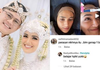 Belum 1 Bulan Nikah, Nadya Mustika Unggah Gambar Testpack, Hamil?