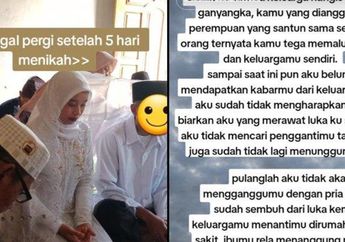 Baru Nikah 5 Hari, Istri di Lampung Ini Kabur dengan Pria Lain, Suami Bongkar Gelagat Aneh Bininya: Tiba-tiba Minta Dinikahi!