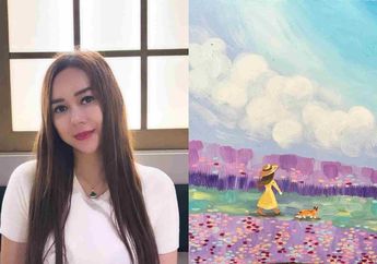 Keren Banget, Aura Kasih Bagikan Beberapa Foto Lukisan Buatannya, Netizen: Bakat Terpendam