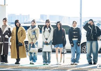 Konser TWICE di Jakarta Segera Tiba, Para Member Terbang ke Jakarta dengan Fashion Airport Branded