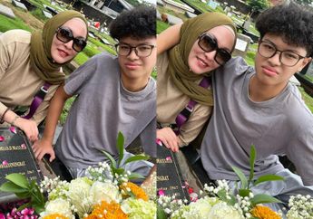 Bukan Pesta Kembang Api, Angelina Sondakh Pilih Rayakan Tahun Baru di Kuburan Sosok Kesayangan Ini, Pesan Sendunya Bikin Mewek