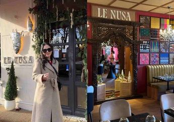 Kangen Makanan Indonesia, Intip Nikmatnya Rachel Vennya Icip-icip Hidangan di Restoran milik Raffi Ahmad dan Nagita Slavina di Paris