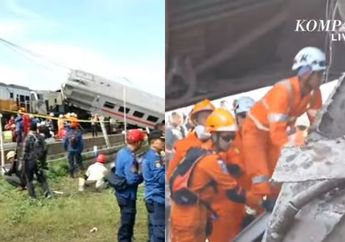 Seorang Petugas KAI Meninggal Dunia, Kemenhub Berbelasungkawa Atas Kecelakaan KA Turangga - KA Lokal Bandung Raya