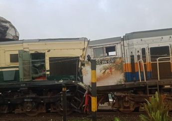 Breaking News! Kecelakaan Kereta Api Turangga dan Kereta Api Lokal Bandung Raya di Cicalengka Sebabkan&nbsp;Jalur Ini Terhambat