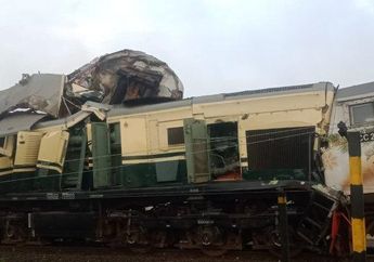Innalillahi, Kecelakaan 2 Kereta Api Terjadi di Cicalengka, Bandung