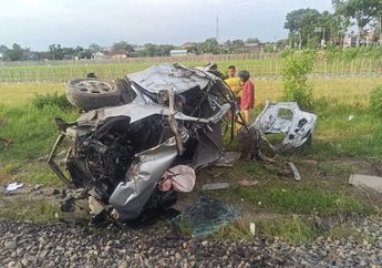 Innalillahi, Korban Tewas Kecelakaan KA Gaya Baru Malam Selatan dengan Mobil Ternyata Ayah dan Anak, Penyebab Kecelakaan Terungkap