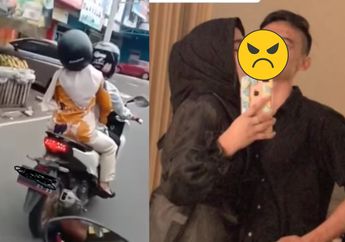 Suami Langsung Ketangkap Basah Pas Boncengan Naik Motor dengan Pelakor, Istri Sah Nelangsa: Kasihan Banget Ya Aku...