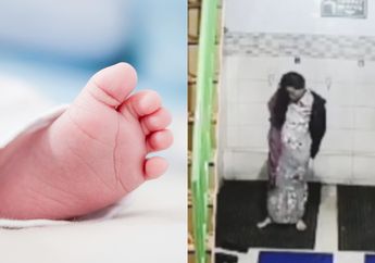 Tega! Perempuan Tak Dikenal Terekam CCTV Sedang Melahirkan Seorang Diri, Tinggalkan Bayinya di Tempat Wudhu Masjid