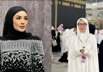 Nindy Ayunda Tampil Berhijab Pasca Umrah, Dapat Hidayah Sepulang dari Tanah Suci?