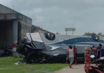 Innalillahi, Sebelum Kecelakaan, Penumpang Bus New Shantika Dengar Sopir Meminta Maaf