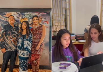 Nia Ramadhani Fokus Bantu Mikhayla Belajar dan Mengecek Tugas, Netizen Justru Salfok ke Paras Keduanya yang Bak Adik-kakak