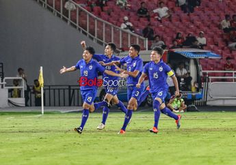 Permainan Tak Berkembang di Babak Kedua, Timnas U-20 Indonesia Kena Comeback Thailand di Laga Uji Coba