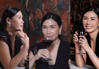 Kecantikan Veronica Tan Tak Pudar Meski Cuma Pakai Kaos, Penampilannya saat Godain Anak Bungsunya Lagi Melukis Jadi Sorotan 