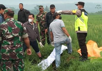Geger! Warga Temukan Mayat Pria Pakai Helm di Tepi Sawah Magelang,&nbsp;Terungkap Dugaan Penyebab Kematian Korban