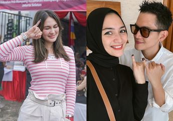 Gaya Santai dan Modis Para Selebriti Saat Nyoblos ke TPS, Ada yang Hadir Pakai Kebaya!