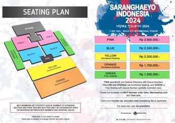 Penukaran Tiket Konser Saranghaeyo Indonesia 2024 Mulai Besok, Catat Jam dan Lokasinya