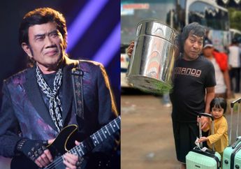 Capek Ketawa, Rhoma Irama Terlihat Angkat Tangan saat Undang Komeng di Acara Podcast