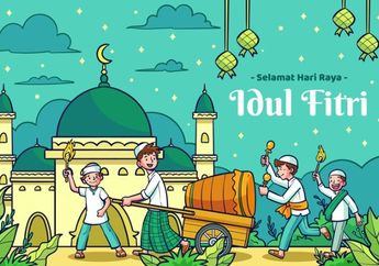 10 Ucapan Selamat Hari Raya Idul Fitri 2025 Kekinian, Cocok Dikirim ke Sahabat