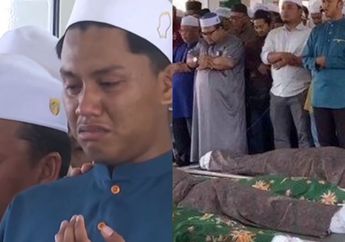 Pilu, Pemuda Jadi Imam Salat Jenazah 6 Anggota Keluarganya yang Jadi Korban Kecelakaan, Banjir Doa dari Netizen