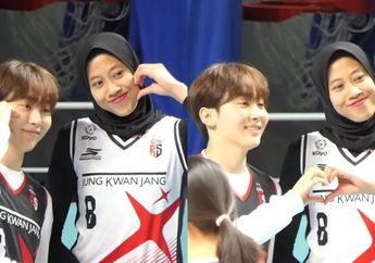 Interaksinya Sangat Dinanti, Akhirnya Seungkwan SEVENTEEN Bertemu dengan Atlet Voli Megawati Hangestri