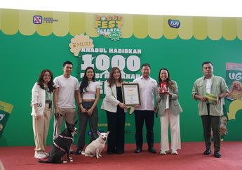 Sajikan Lebih dari 1.000 Makanan Anjing, &ldquo;Doggo Fest Jakarta by UGO&rdquo; Sukses Cetak Rekor MURI