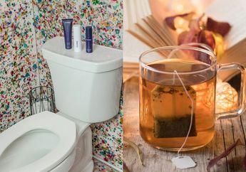 Coba Iseng Buang Bungkus Teh Bekas ke Dalam Kloset Kamar Mandi, Pasti Syok Lihat Efeknya di Pagi Hari!
