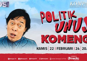 Kompas TV Siarkan ROSI: Dialog Bersama Komeng Caleg DPD 2024, Taklukan Total Suara Wilayah Jawa Barat!