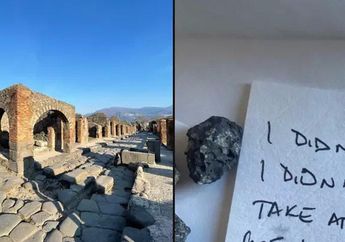 Nekat Curi Batu dari Reruntuhan Kota Kuno, Wanita Ini Sakit Keras, Akhirnya Kembalikan Curiannya dengan Surat Permohonan Maaf