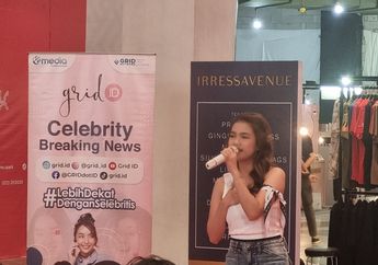 Syarla Marz Bawakan Lagu Baru 'Kasar' di Ultah Grid.ID, Penonton Baper!