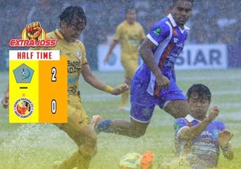 Final Liga 2 - Stadion Tak Layak Liga 1, PSBS Biak Taklukkan Semen Padang di Lapangan Banjir