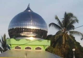 Astaghfirullah, Hiasan Kubah Masjid di Maluku Senilai Rp 3 Miliar Digasak Pencuri, Warga Temukan Tangga Hanyut di Sungai