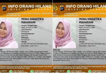 Geger, Istri Dosen Hilang Usai Pamit Pergi ke Mal di Jogja padahal Baru 23 Hari Menikah, Tinggalkan Barang-barang di Hotel